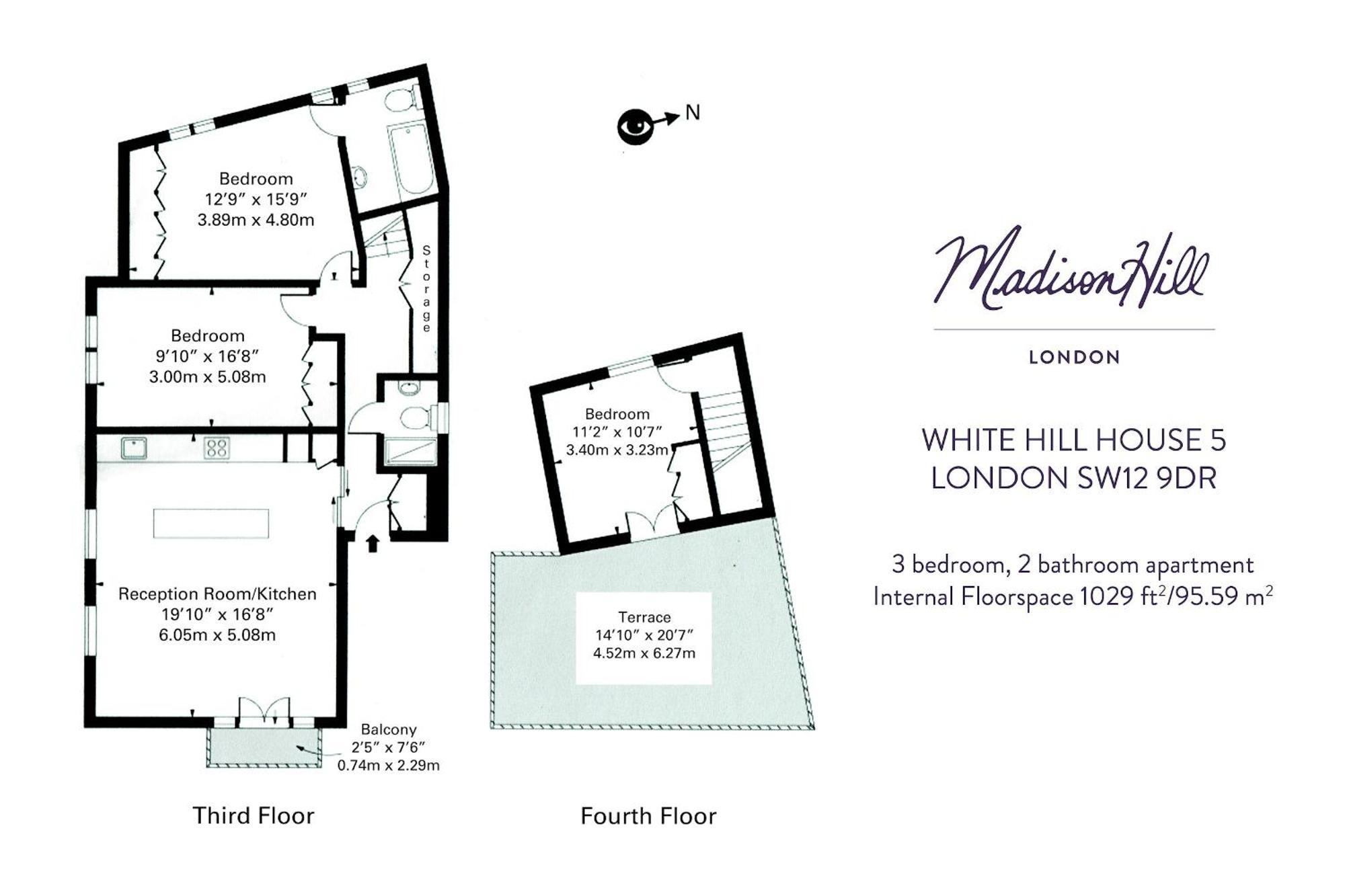 Madison Hill - White Hill House 5 - 3 Bedroom Flat London Exteriör bild