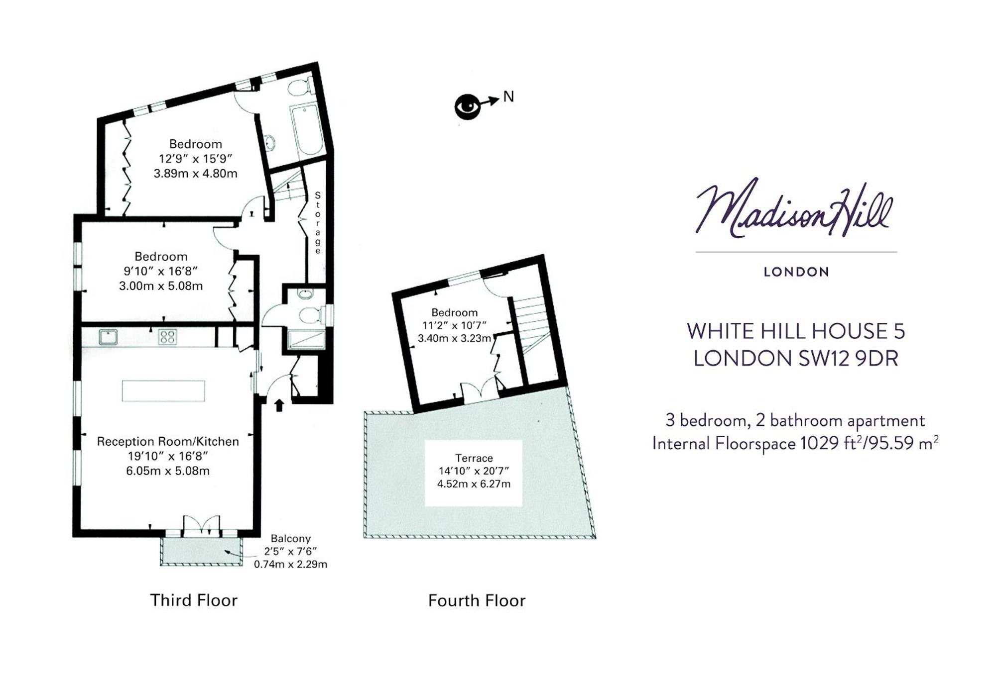 Madison Hill - White Hill House 5 - 3 Bedroom Flat London Exteriör bild
